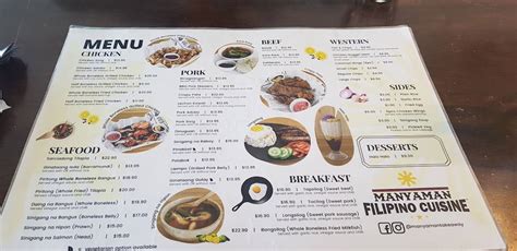 Manyaman Menu .